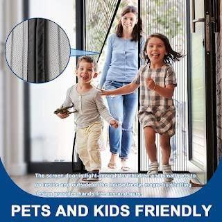 Magnetic Mosquito Screen Door Net Curtain with Magnets